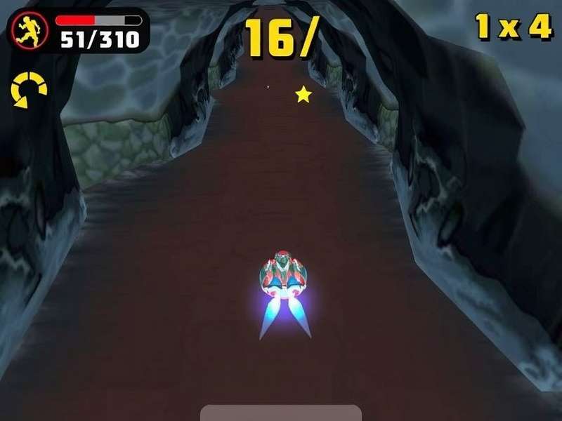 Cave Speed Ace Game Screenshot